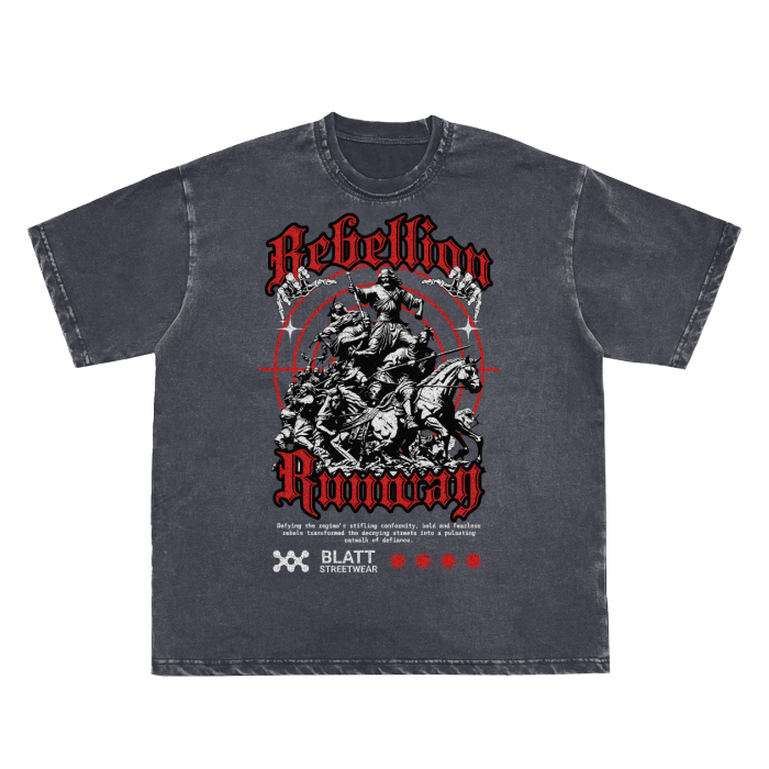 Rebellion Runway Vintage Washed Tee