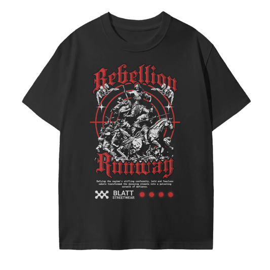 Rebellion Runway Drop Shoulder Tee